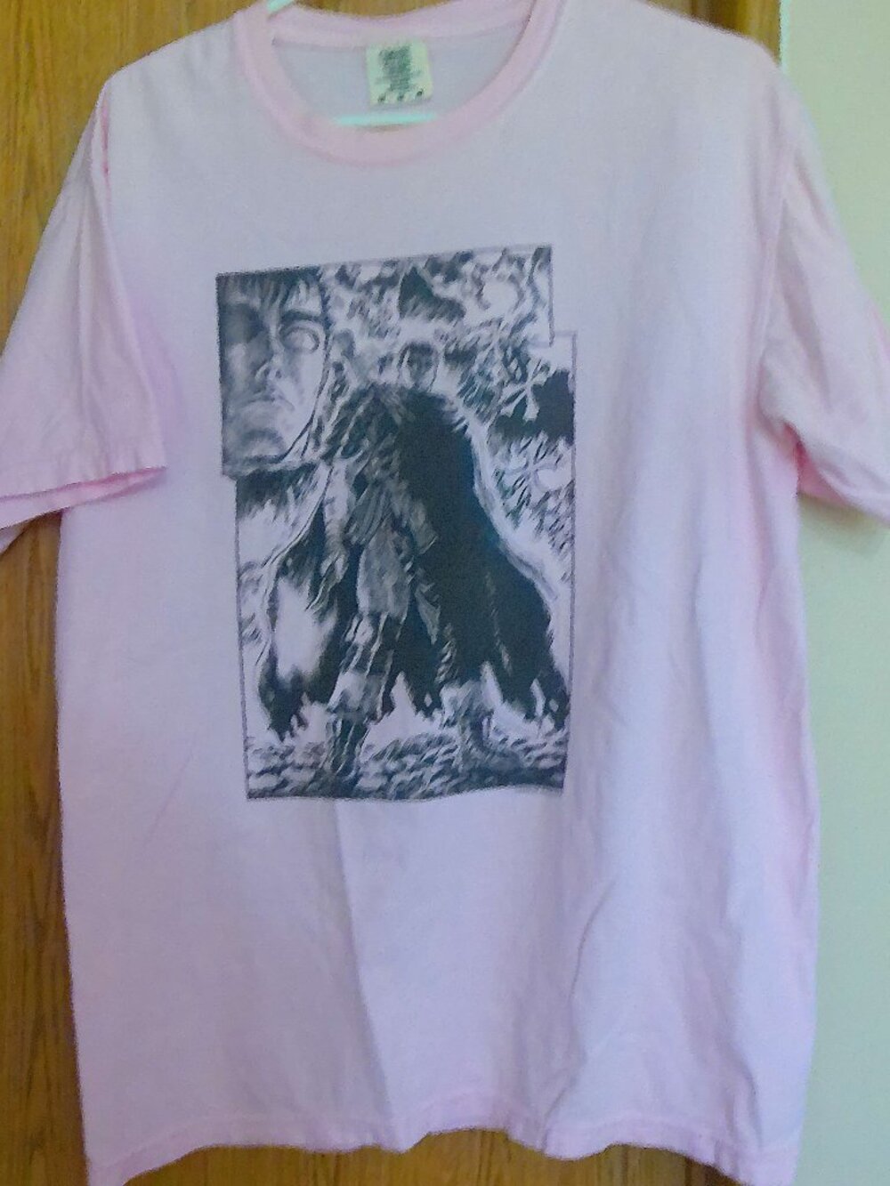 Japanese "Terror Zone 2018" Movie Graphic T-Shirt - Size Medium